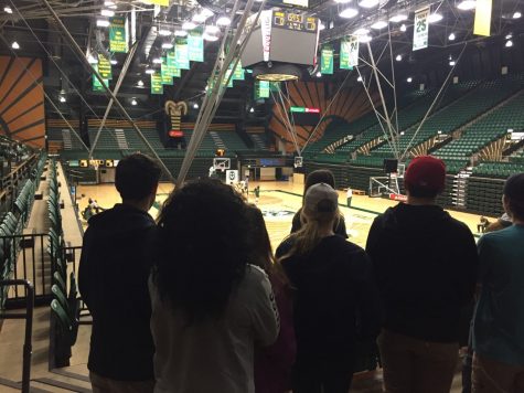 Students take a trip to CSU to learn about Sports Entrepreneurship.