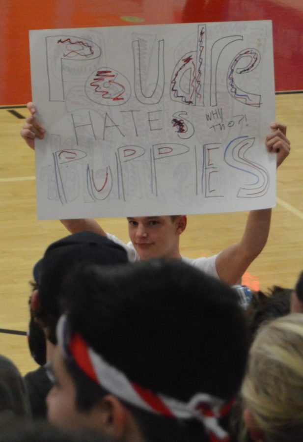 Rockys student section always comes up clever signs that are sure to get the crowd hyped up.