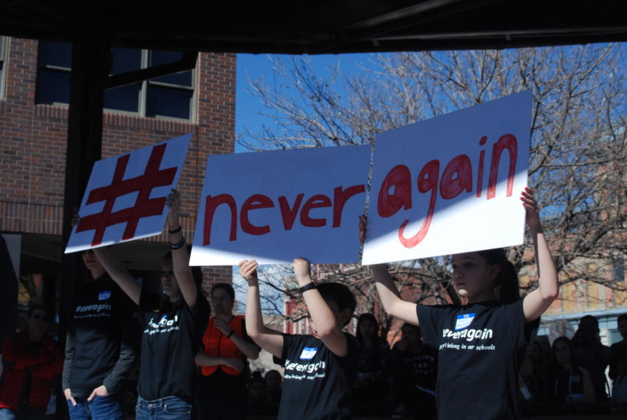 #neveragain students demand change in the wake of another school shooting in Florida.