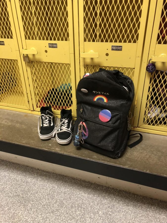 Students leave unattended items in the locker room all the time; these items can be searched. 