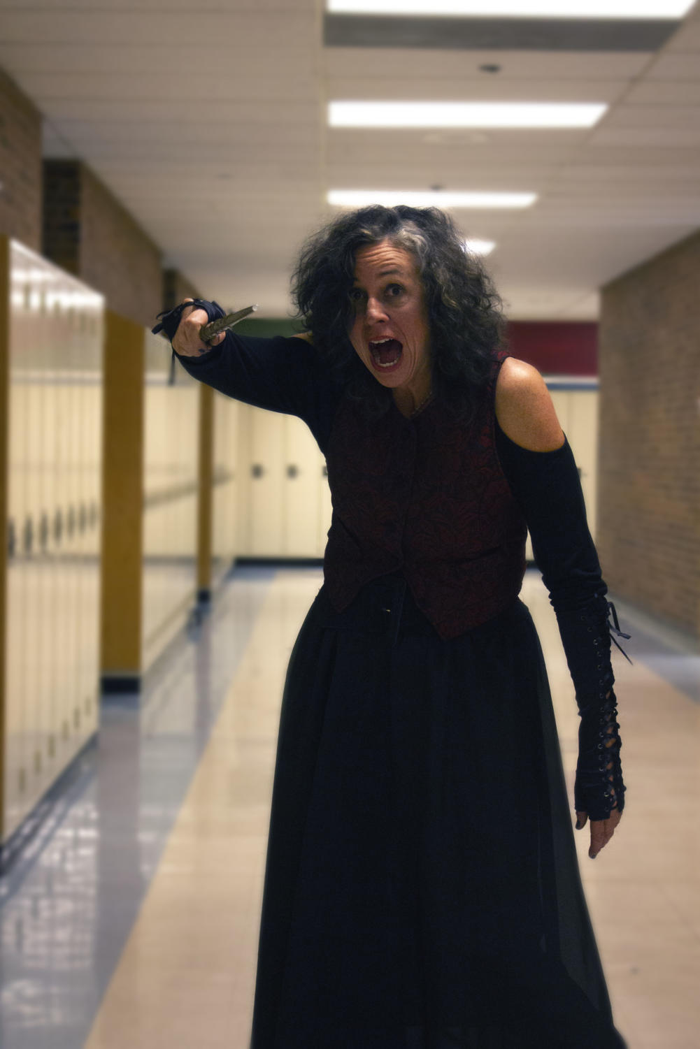 Also embracing a Harry Potter character, Ms. Jones does an incredible job portraying Bellatrix Lestrange.