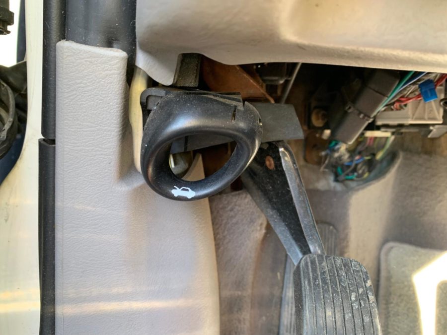 Sometimes the lever to open a hood can be hidden. Often times it will be somewhere by the bottom of the drivers seat. Its very important to know where your lever is so that you can open your hood and check your oil. 