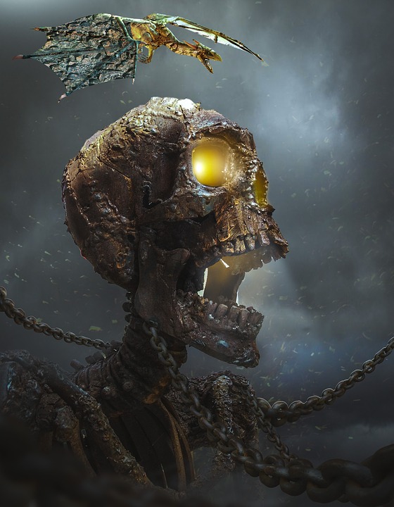 A+skeleton+is+often+representative+of+death.