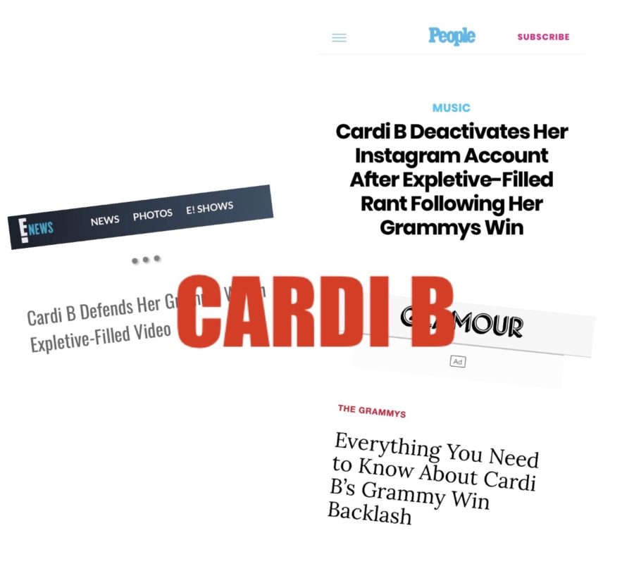 Cardi is all over the news with her 2019 Grammy win