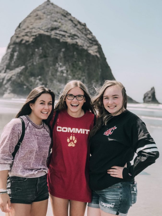 My cousins and I at Cannon Beach during the summer of 2019.