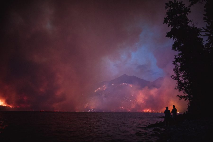 From Wednesday this week, the Cameron Peak fire (not pictured) has picked up speed due to wind.