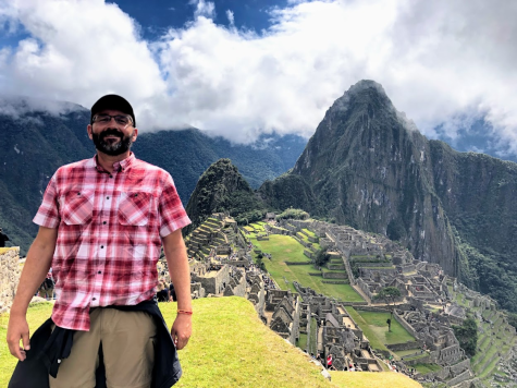 Dr. Johnson at Machu Picchu