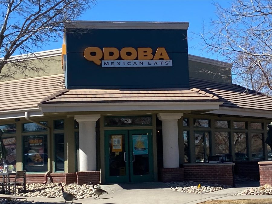 The+Qdoba+restaurant+located+on+Shields+St+next+to+Rocky.+