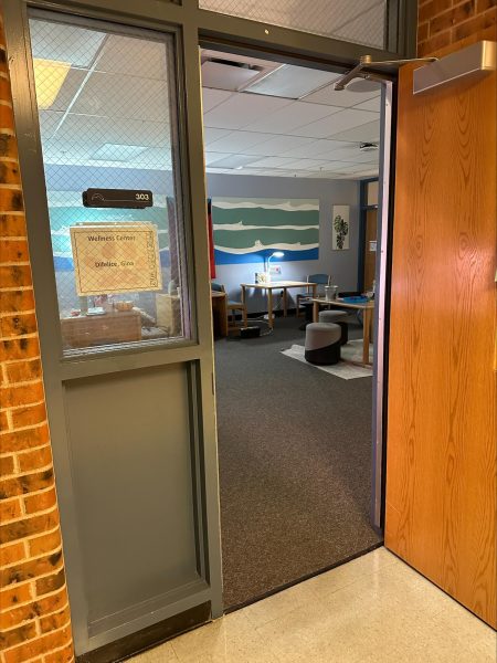 The Wellness Center is a place where students can find some peace during the school day. 