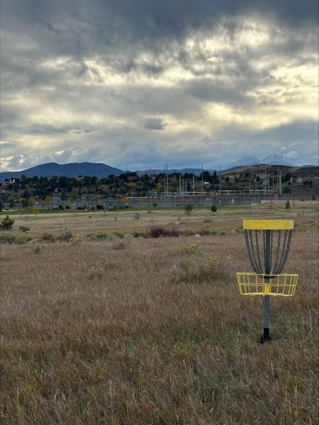 The Mahaffey Park disc golf course has beautiful views of the foothills. 