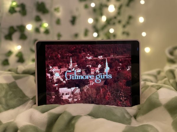 The author's personal favorite place to curl up and watch fall movies!