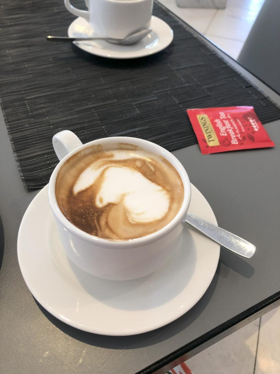 This cappuccino is the pinnacle of drinks.