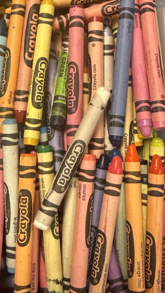 The white crayon may be over looked, but its light brings the balance. You don't have to be the brightest, loud color to make an impact.