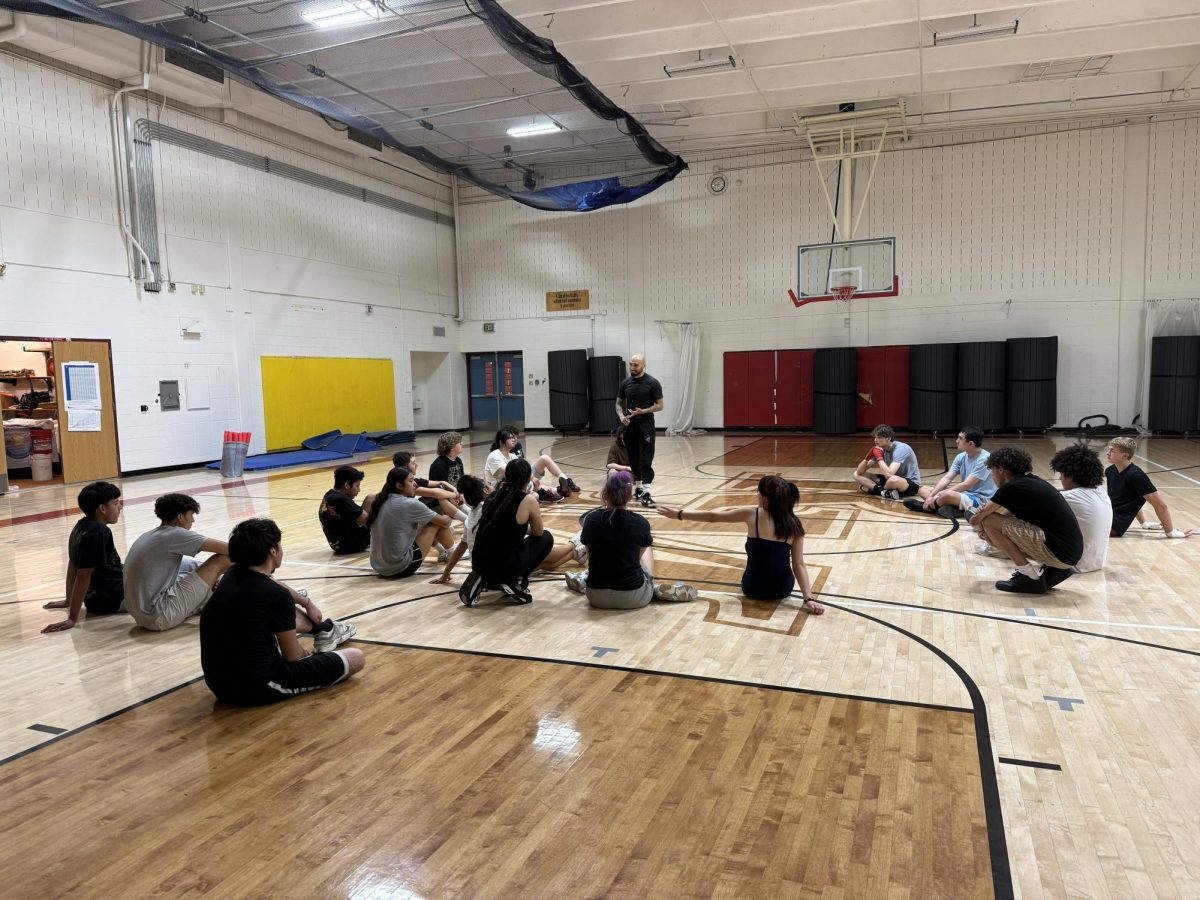 Mr. Venegas gives his expectations for Lobo Boxing Club on their first day of practice Tuesday, October 28th. 