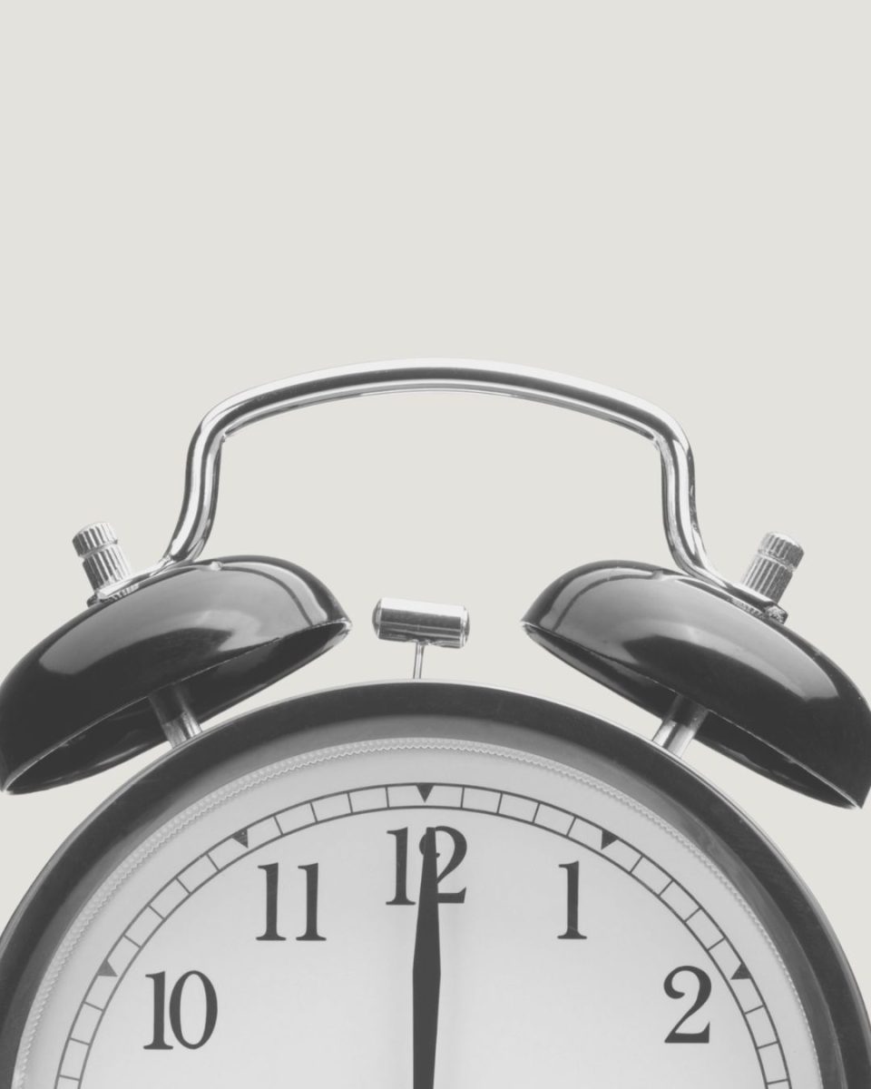 Sleep times do matter for high school students. (graphic created on Canva)